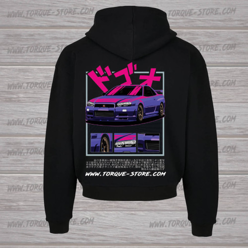 Hoodie SkyR34 Purple